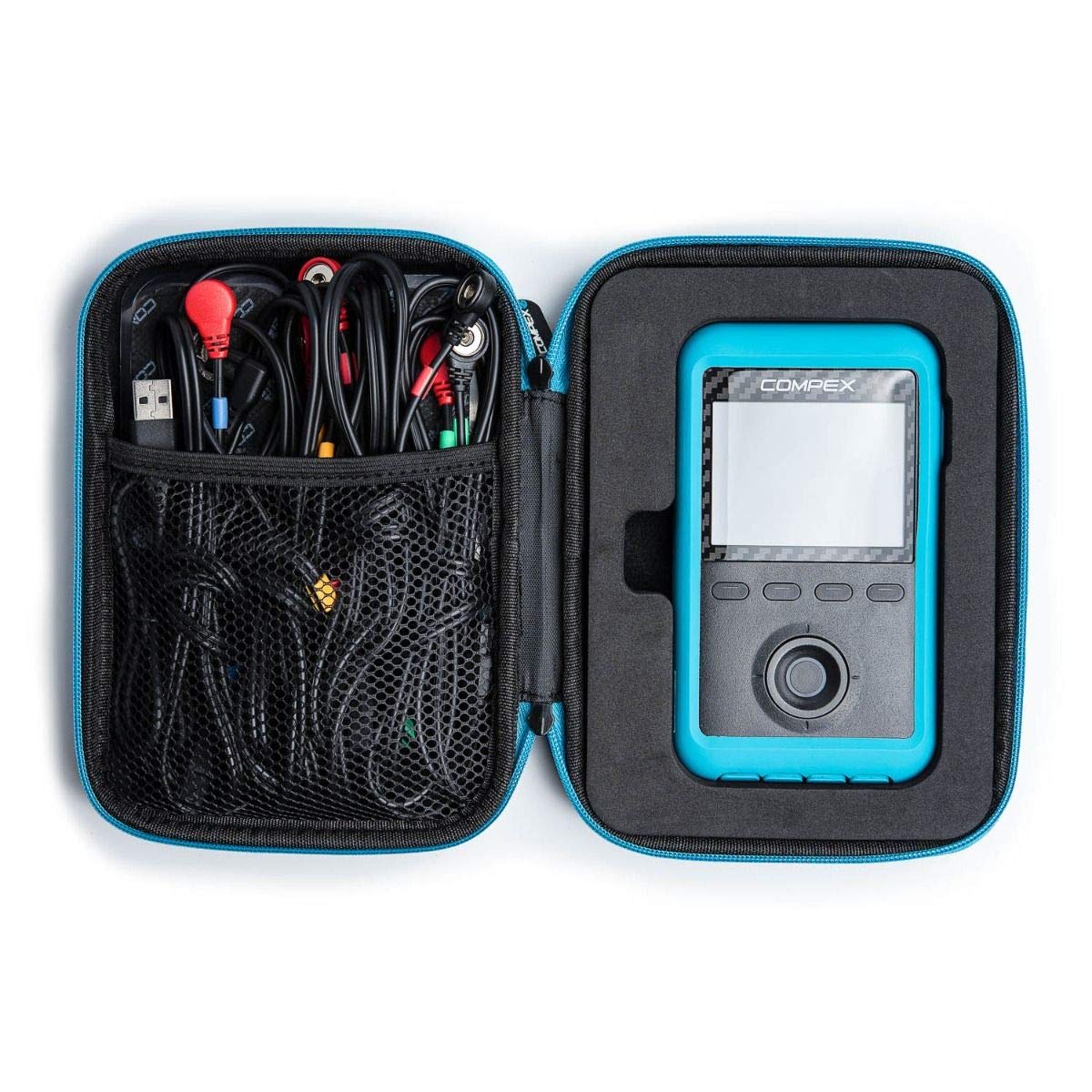 Compex Edge 3.0 Muscle Stimulator with TENS Kit, 4 Programs, Helps facilitate and Improve Muscle Performance, Blue