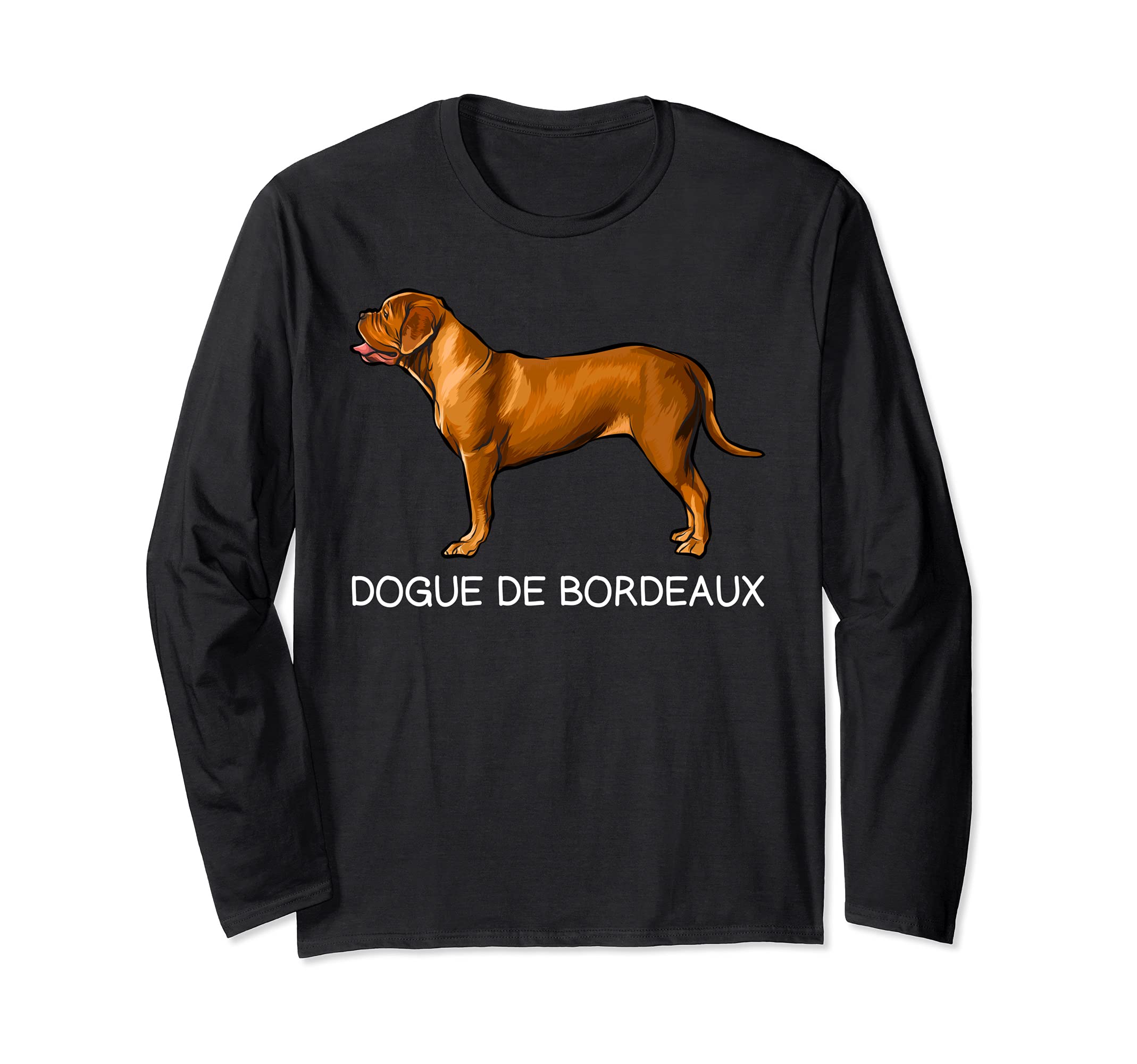 Dogues de Bordeaux Crazy Dog Lover Long Sleeve T-Shirt