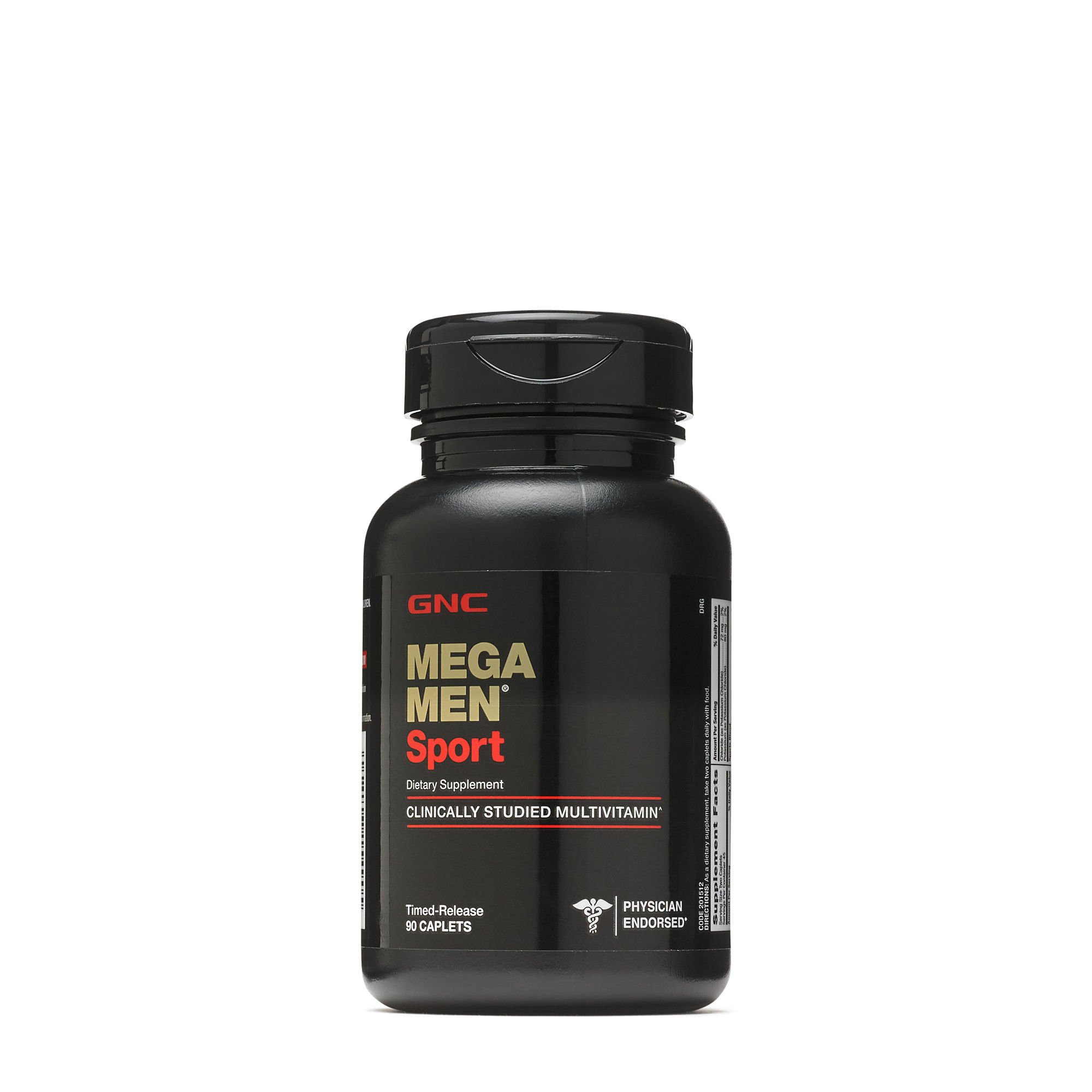 GNC Mega Men Sport Multivitamin 90 Caplet Vitamin D3 Energy Boost Thermogenesis eBay