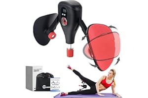 Keria Thigh Master Thigh Exerciser Kegel Leg Exercise Machine Resistance Adjustable 0-77LB ,Enhanced Resistance Hip and Pelvis Trainer,Inner Thigh Exerciser for Man Woman Home Workout