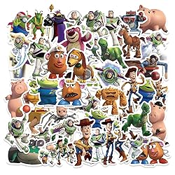 50pcs Toy Story Stickers for Water Bottle, Cute