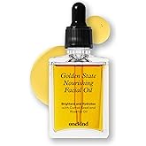 Onekind Golden State Anti Aging Botanical Face Oil with Rosehip Seed Oil, Sea Buckthorn Extract, Carrot Seed to Visibly Brighten, Firm, and Hydrate - Nourishing and Hydrating for Dry Skin