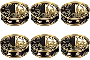 WXSHUOYU Riga Gold Sprats in Oil Size:Pack of 6