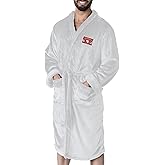 Northwest NFL Rollout Silk Touch Robe with Logo, Comfortable Lounge Wear for Men and Women