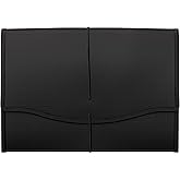 Office Depot® Brand Polypropylene Expanding File, 13 Pocket, Expansion 3-1/2", 8 1/2" x 14", Legal, Black, Pack of 1