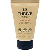 Thrive Natural Care Face Wash Gel - Daily Facial Cleanser - Gently Cleanses Face Without Over Drying - Vegan