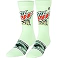 Odd Sox Pepsi Mountain Dew Merchandise Funny Crew Socks Men's, Assorted Styles