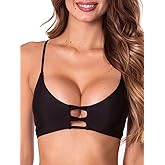 RELLECIGA Women's Strappy Bikini Top