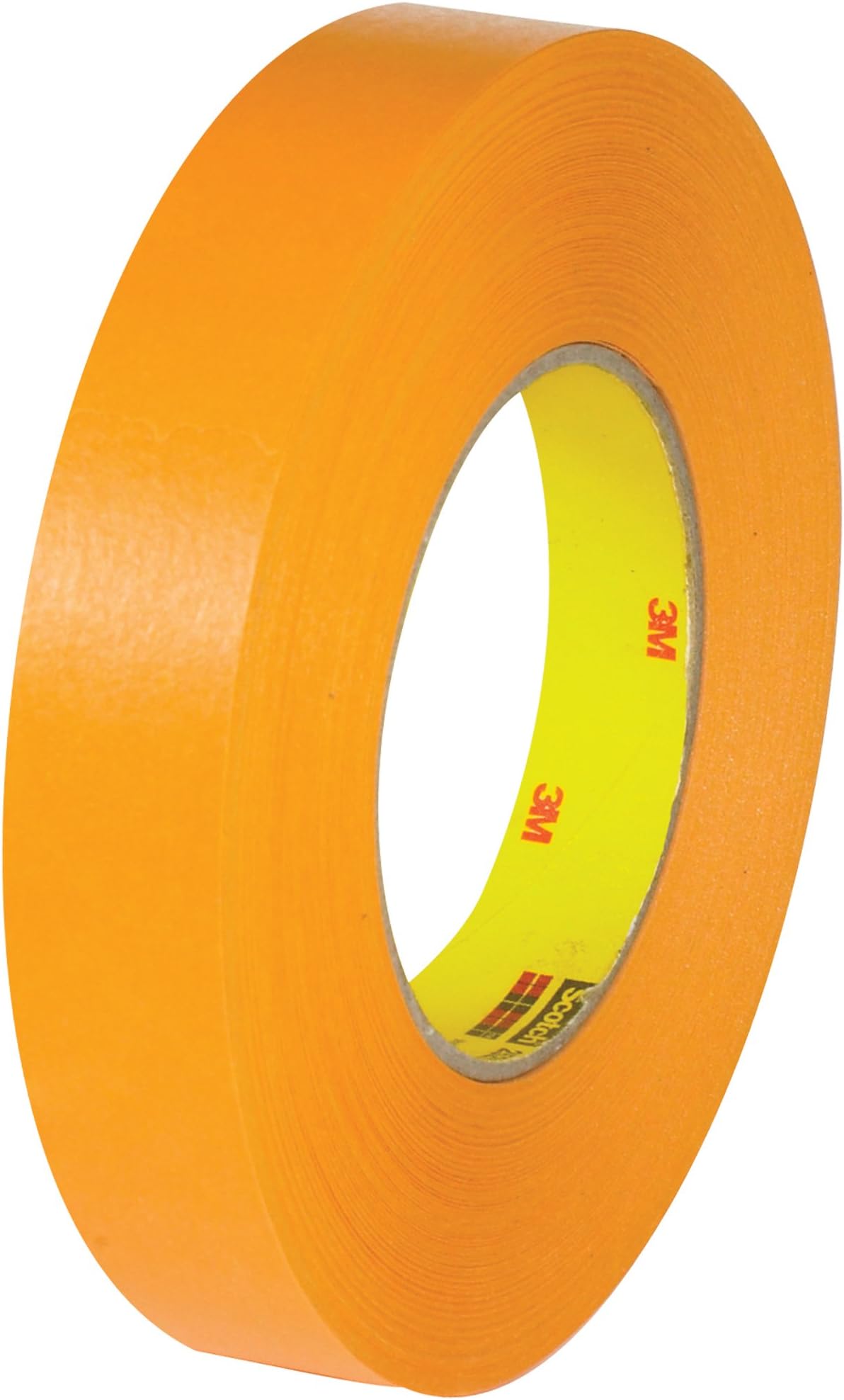 Top Pack Supply 3M 2525 Flatback Tape, 9.5 Mil, 3/4" x 60 yds. Orange (Case of 48)