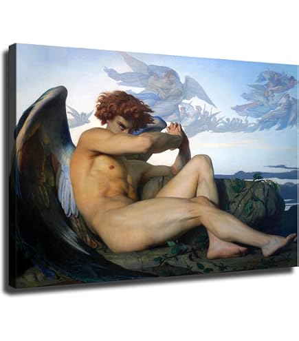 Amazon.com: 50 Most Famous Paintings - Fallen Angel by Alexandre