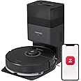 roborock Q7 Max+ Robot Vacuum and Mop with Auto-Empty Dock Pure, Hands-Free Cleaning for up to 7 Weeks, APP-Controlled Mopping, 4200Pa Suction, No-Mop&No-Go Zones, 180mins Runtime, Works with Alexa