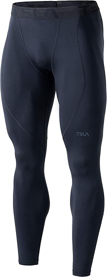 tesla men's compression pants