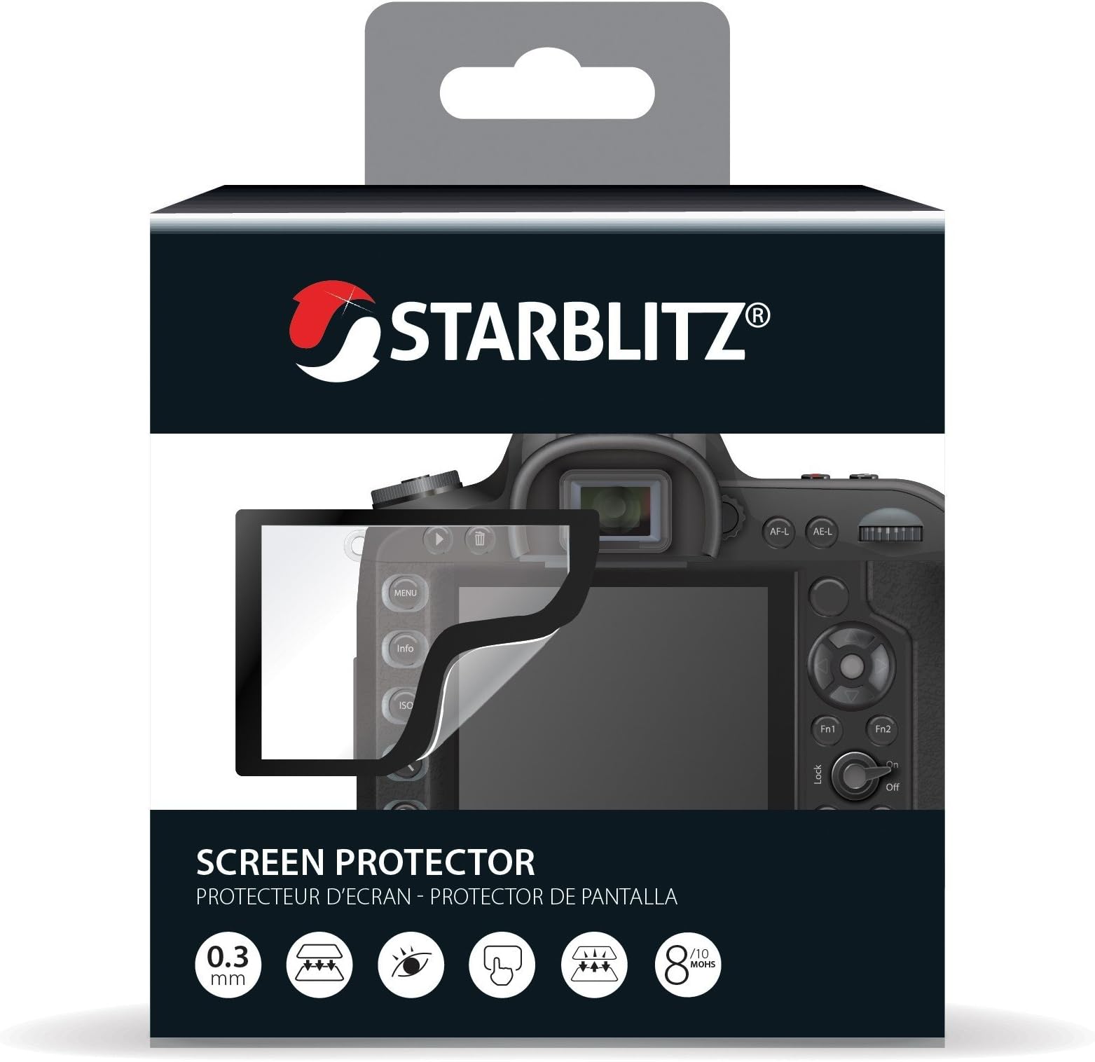 STARBLITZ scfuj1 Protective Film Transparent for Fuji XT-10/X30
