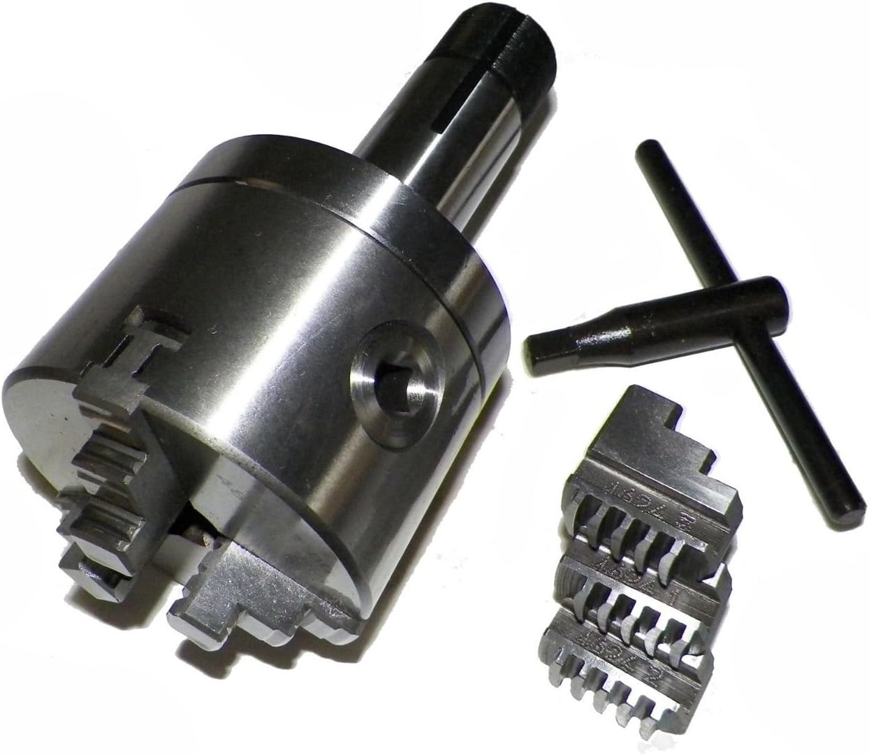 Z LIVE CENTER 3" 3 Jaw Precision Lathe Chuck with 5C Shank (Non-Rotating)