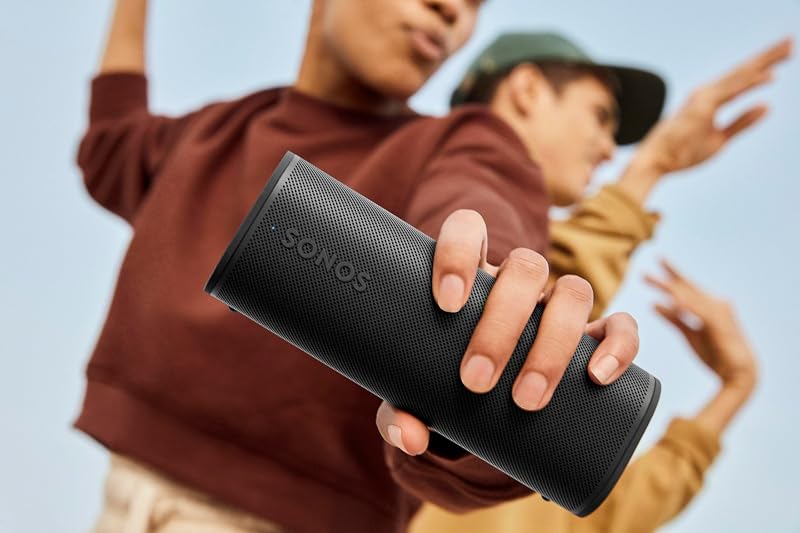 Roam 2 Altavoz inalámbrico portátil y ultracompacto - Impermeable - 10 Horas de autonomía - Negro