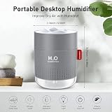 Vintoney Humidifier 500ml Cool Mist Night Light USB Quiet Auto-Off view 5