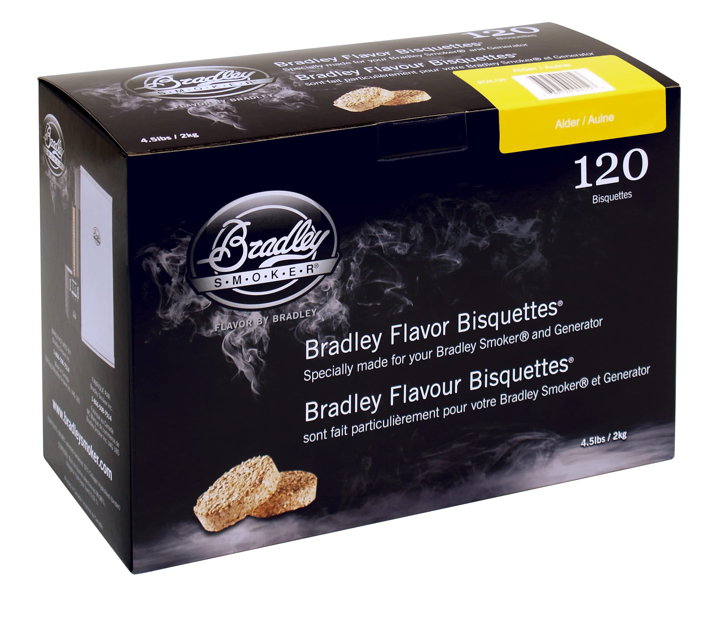 Bradley Smoker Alder 120 Pack