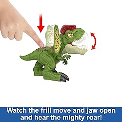 Mattel Jurassic World Uncaged Dinosaur Toy, Fierce