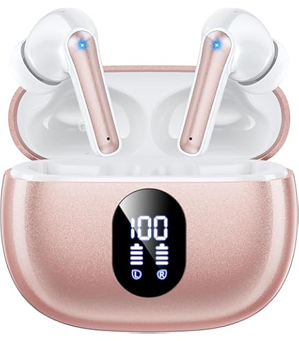 Amazon.com: ZZU Wireless Earbuds Bass Stereo Headphones Bluetooth