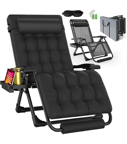 Amazon.com : YOMIFUN XXL Zero Gravity Lounge Chair 33