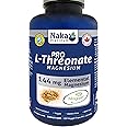 Naka Platinum Magnesium L-Threonate Magtein, 144mg Elemental Magnesium per dose, Supports Cognitive Function (120 veggie caps
