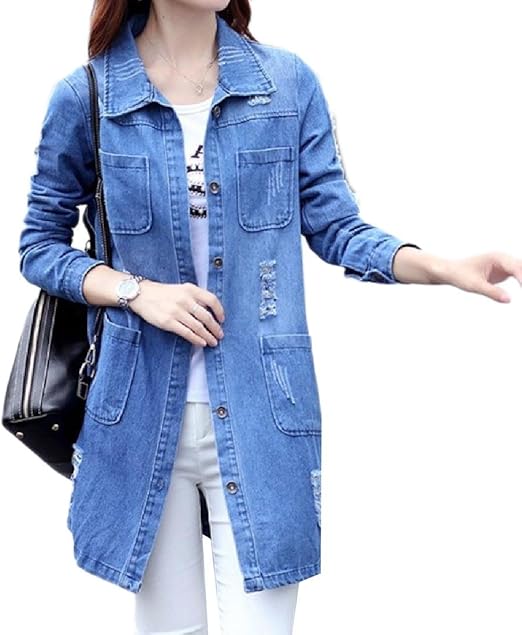 mid length jean jacket