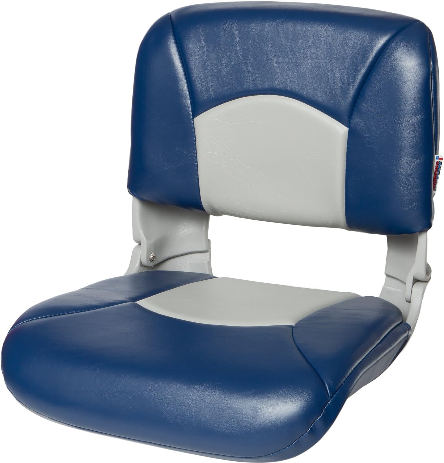 Tempress All Weather High Back Gray Seat/Blue/Gray Cushion, Seating