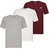 New Balance Men's Cotton Performance Crew Neck Undershirts (3 Pack)