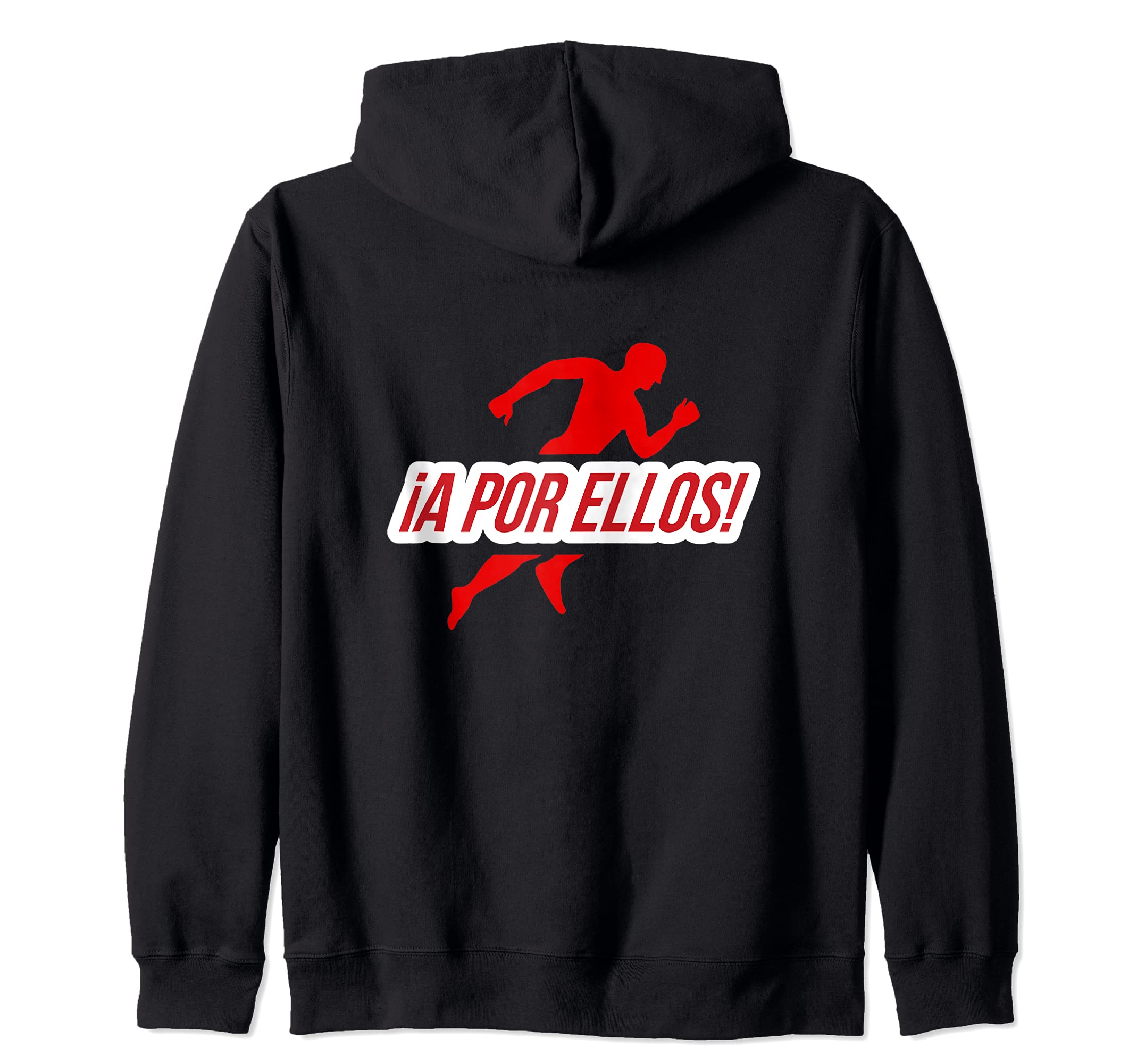 Spain Flag Zip Hoodie