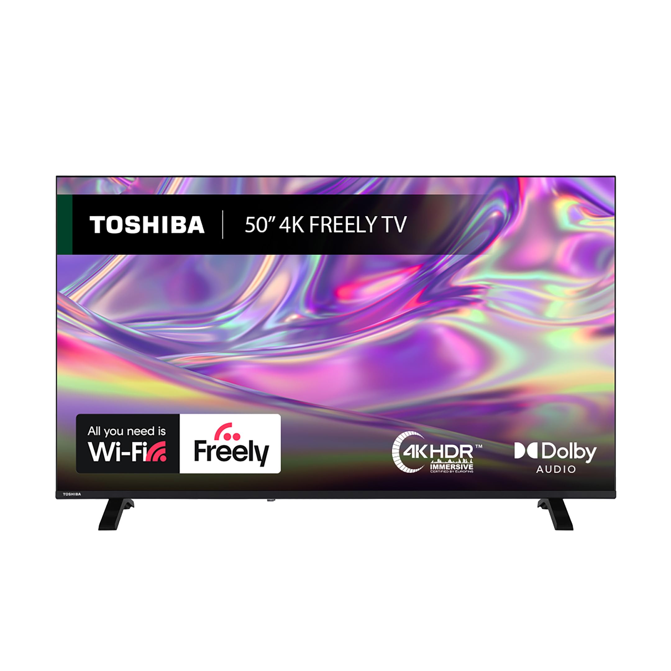 Toshiba 50”UV1563DB 4K Smart VIDAA TV, U...