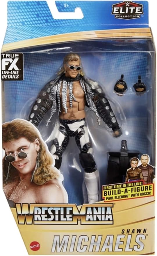 Shawn Michaels Wrestling Figure WWE Mattel Wrestlemania 37 Elite Series