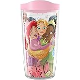 Tervis Disney - Princess Group Hug Made in USA Double Walled Insulated Tumbler Cup Keeps Drinks Cold & Hot, 16oz, Classic