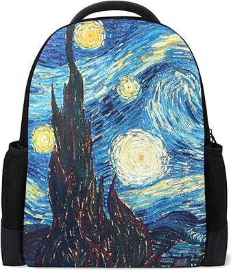 Amazon マキク Makiku リュック 大容量 おしゃれ レディース 軽量 メンズ 大人 通学 高校生 中学生 小学生 リュックサック 油絵 絵画 ゴッホ 星空 プレゼント対応 リュックサック Amazon マキク Makiku リュック 大容量 おしゃれ レディース 軽量 メンズ 大人 通学 高校生 中学生 小学生 リュックサック 油絵 絵画 ゴッホ 星空 プレゼント対応 リュックサック
