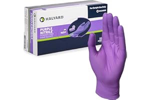 HALYARD PURPLE NITRILE Gloves Powder Free Disposable Medical Exam Gloves