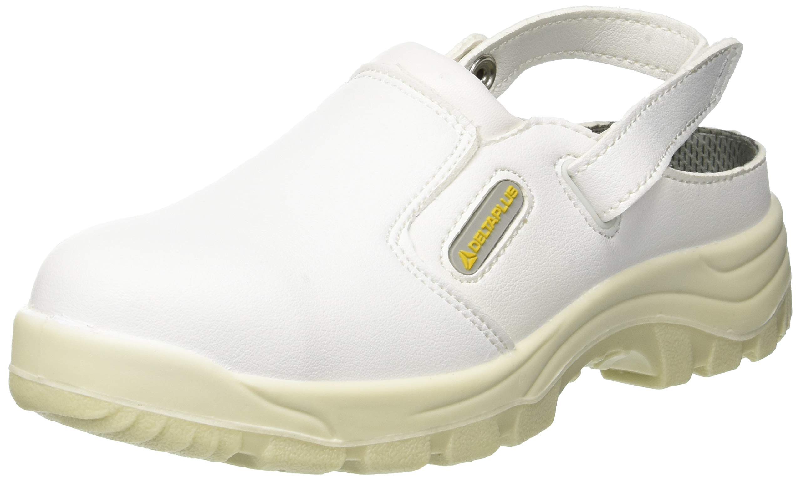 Delta Plus Footwear - White Microfiber Clogs Size 36 (1Pair)