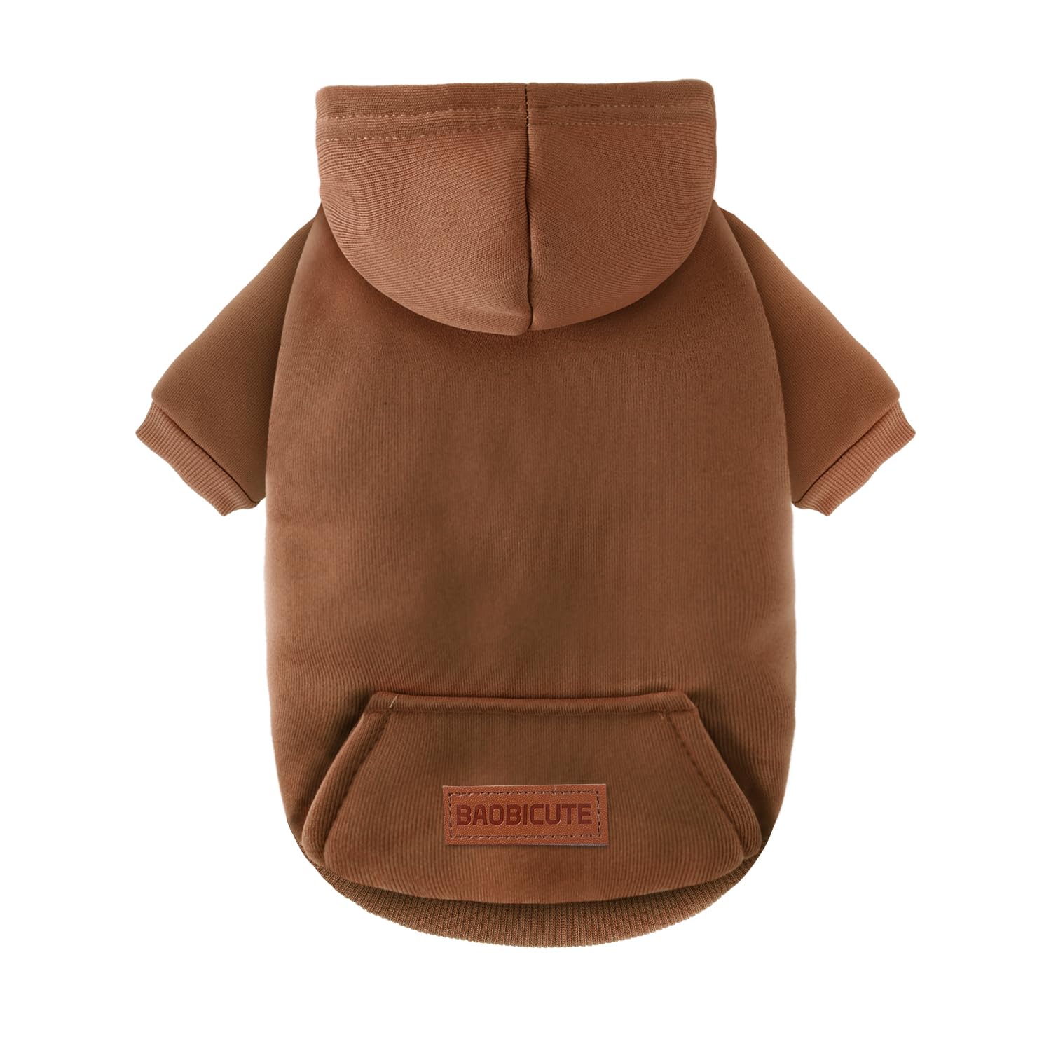 Photo 1 of 1 Pack Dog Hoodie Warm Hood Dog Sweater Cold Weather Small Dogs Sweatshirt Comfort Pet Clothes for Small Medium Dogs with Pockets Cats Chihuahua Clothes for Male Female Girl Boy Sporty Daily Wear