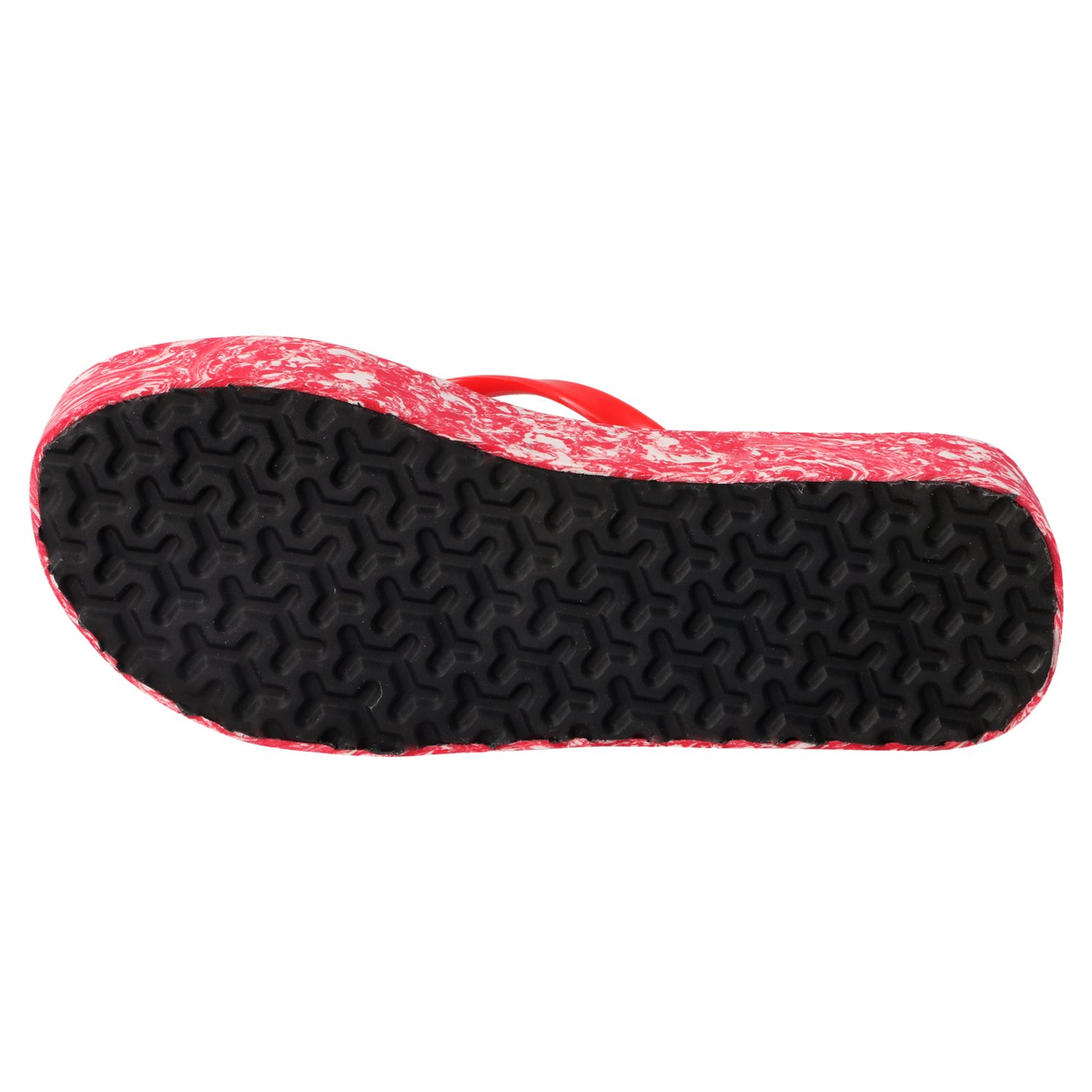 hd wedges slipper with latest design red color