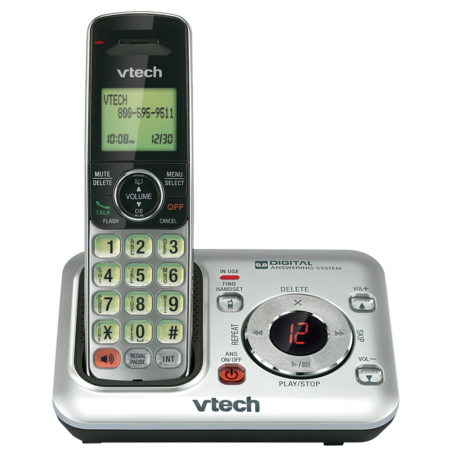 VTech CS6429 DECT 6.0 Cordless Phone with Answering System