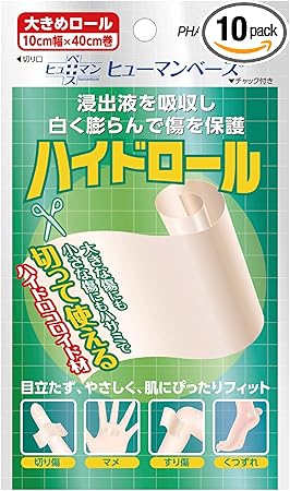 Amazon テイコクファルマケア ヒューマンベース ハイドロール 1ロール テイコクファルマケア 絆創膏
