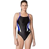 Speedo Womens Swimsuit One Piece Endurance+ Cross Back Solid Adult Team Colors