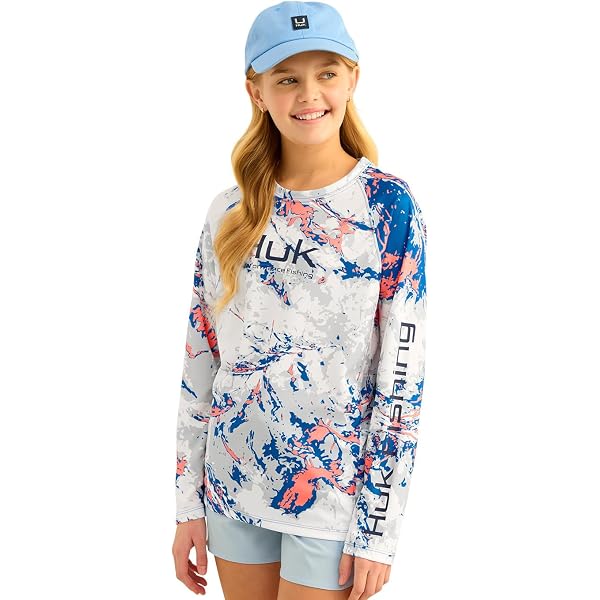 Chemise De Pêche Femme Manches Longues HUK - Tissu Technique