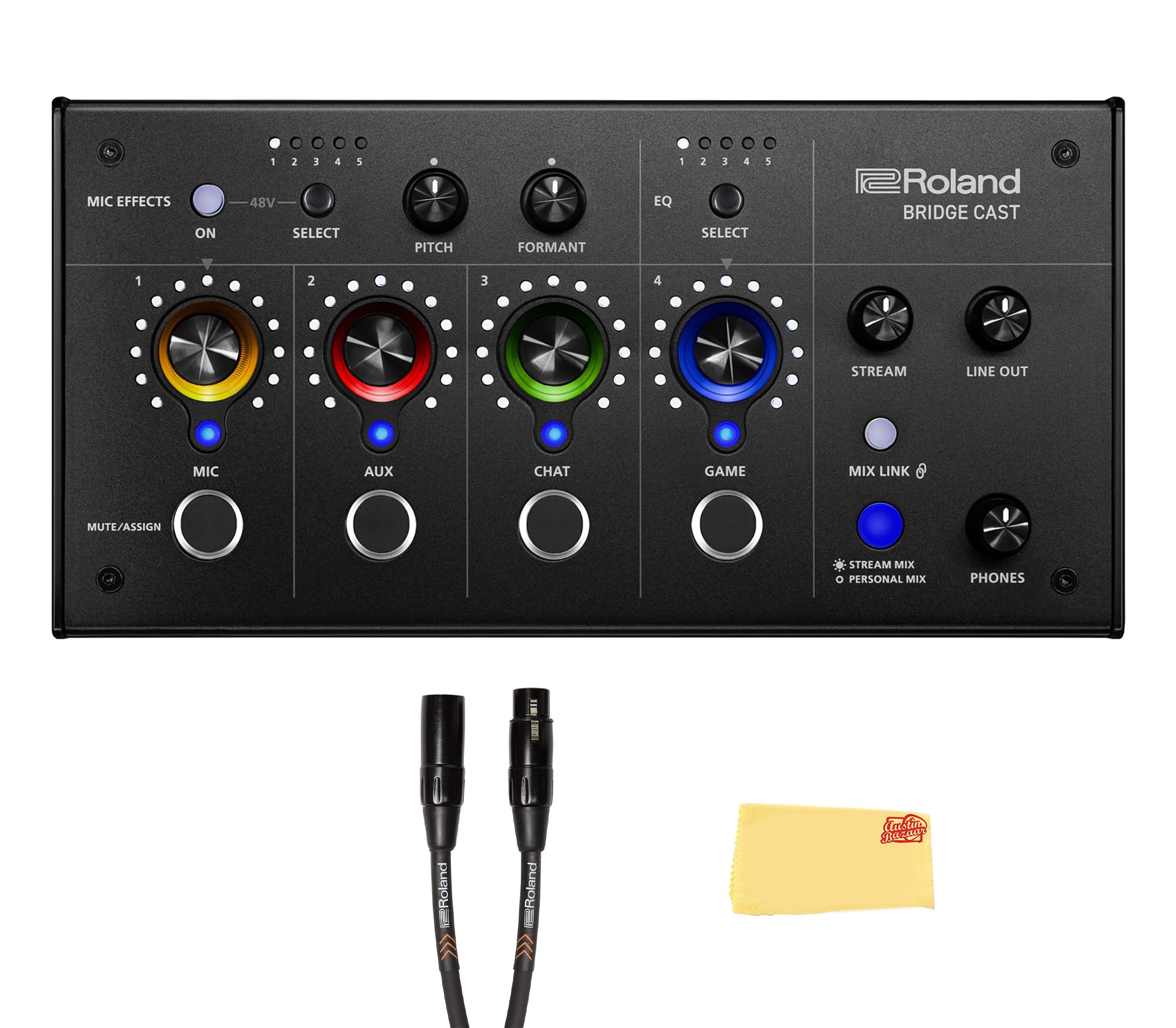 Roland Bridge Cast Dual Channel Gaming Audio Mixer