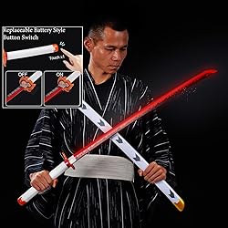 Light Up Rengoku Sword - 40-Inch Plastic with
