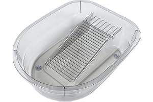 SEWACC Laundry Tub Plastic Wash Basin Plastic Hook Infant Clothes Basin Washboard Wash Board and Basin Washboard for Hand Washing Clothes Washboard Basin