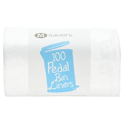 Morrisons Tie Handle Pedal Capacity Bin Liners, 22L Capacity, 40 Bin