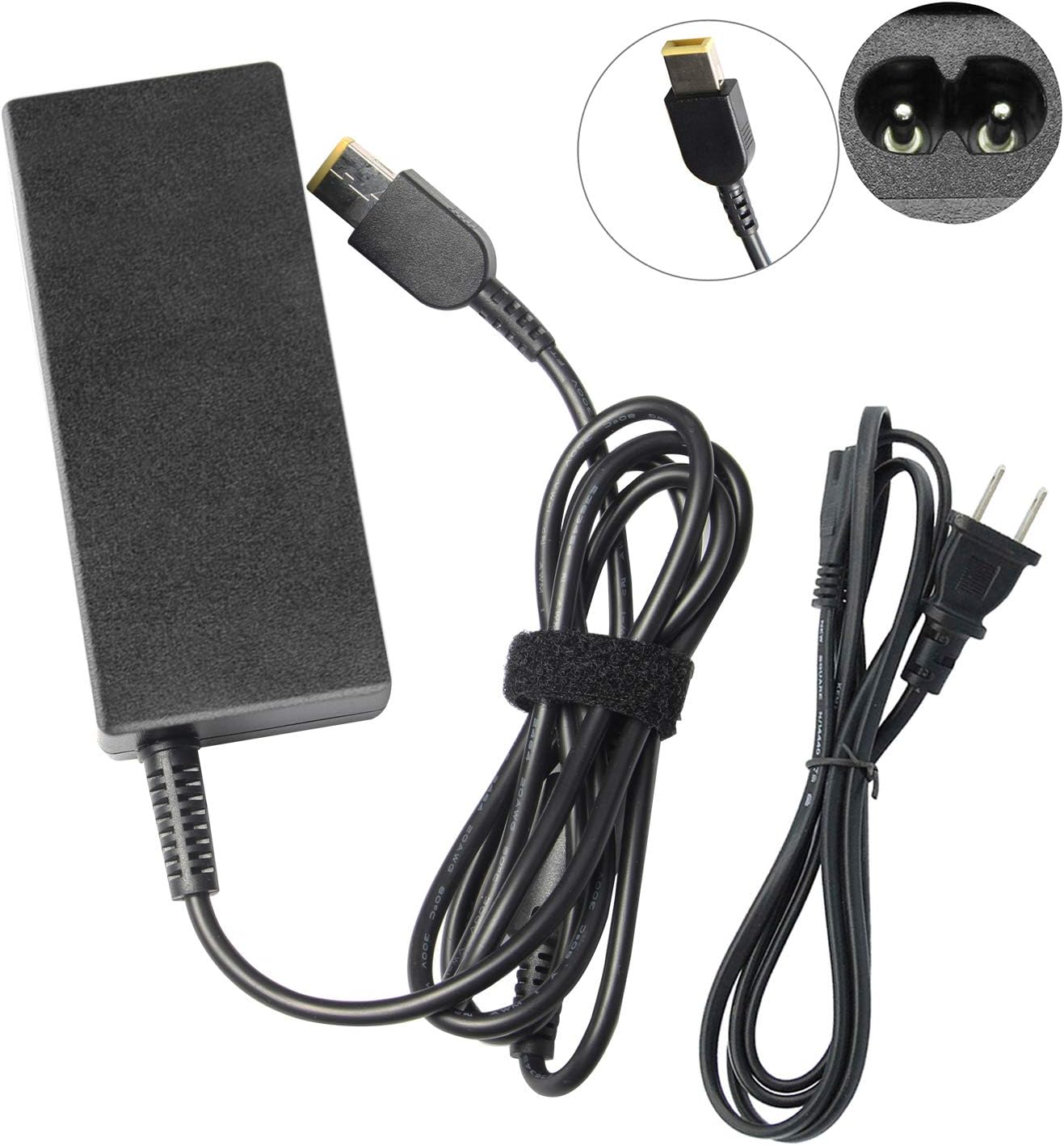 Amazon Com Ac Doctor Inc v 3 25a 65watt Rectangle Usb Tip Laptop Ac Adapter For Lenovo Thinkpad Edge E431 E531 11e L440 L540 S431 Laptop Charger With Power Cord Home Audio Theater