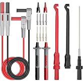 Goupchn Multimeter Automotive Test Leads Kit for Electrical Testing | Wire Piercing Clip, Puncture Probes, 4mm Banana Plug Extension Test Cable Set