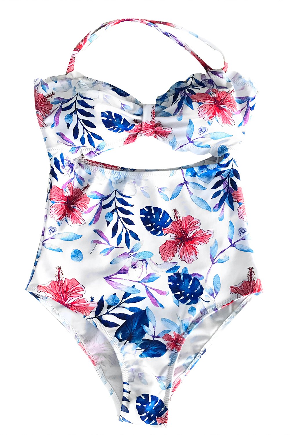 CUPSHE Women’s Abstract Print Tank High Waisted