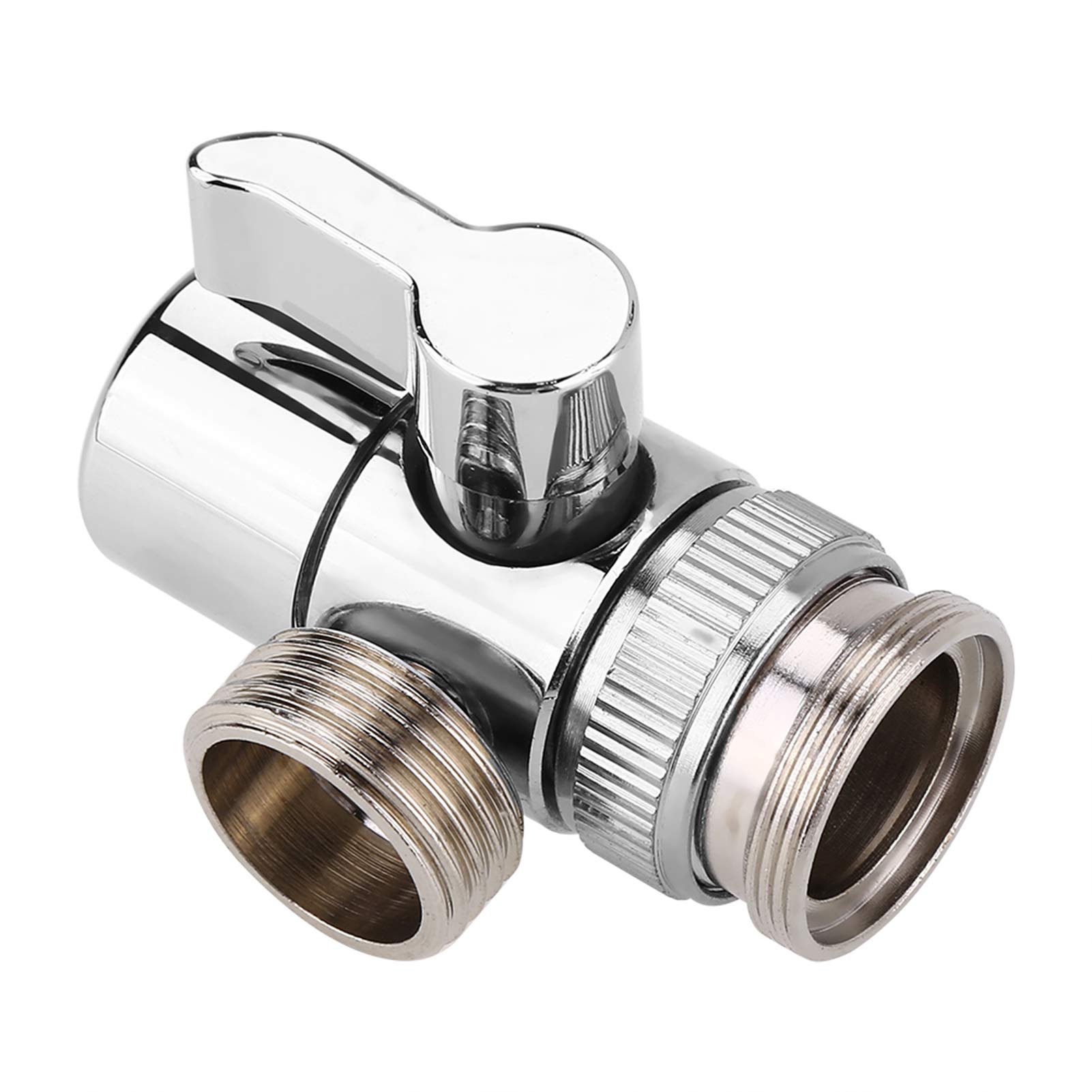 Faucet Diverter Basin Sink Water Tap Switch Valve Brass Shower Head Shut-Off Valve for Bathroom Kitchen Washing Basin