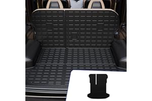 Rongtaod Cargo Mat Compatible with 2023 2024 2025 Kia Sportage Trunk Mat Cargo Mat TPE Cargo Liner Back Seat Cover Protector Sportage Accessories (Trunk Mat with Backrest Mats)